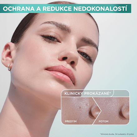 denní fluid zmatňující BHA + NIACINAMID SPF50+ GARNIER PureActive