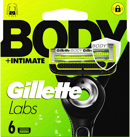 Rasierklingen, Labs Body & Intimate Gillette