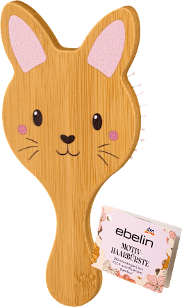 Детска четка за коса с мотив на зайче ebelin