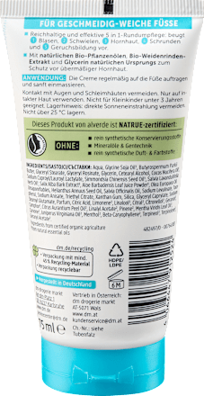 Krema za stopala sa žalfijom 5u1 alverde NATURKOSMETIK