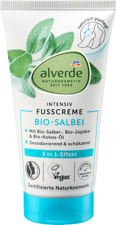 крем за крака с градински чай 5в1  alverde NATURKOSMETIK