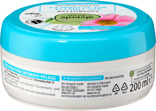 máslo na nohy bio limeta a bio echinacea alverde NATURKOSMETIK