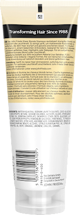 Shampoo Refresh & Shine Sheer Blonde  John Frieda