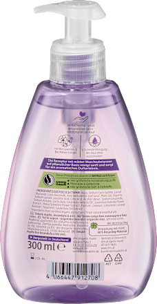 Sapone liquido mani con lavanda bio e malva bio alverde