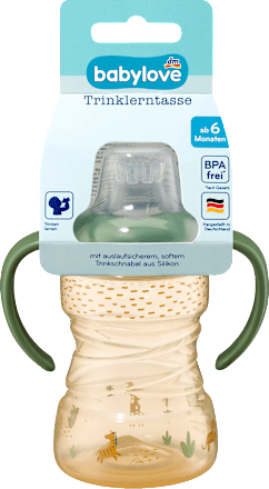 Trinklernbecher gelb babylove