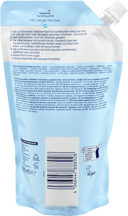 sensitive gel za kupanje beba - dopuna babylove