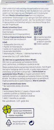 Schnelltest Eisen, 1 Anwendung Mivolis