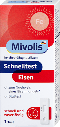 Schnelltest Eisen, 1 Anwendung Mivolis