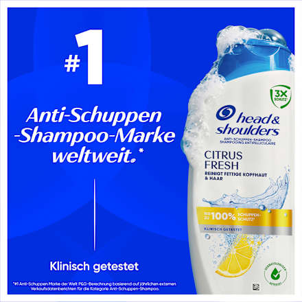 Shampoo Anti-Schuppen Citrus Fresh  head&shoulders