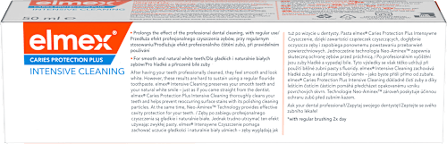 Zubná pasta Caries Plus Intensive Cleaning  elmex