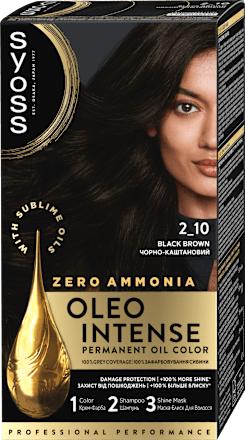 Боя за коса - Nr. 2-10 Черно-кафяв syoss Oleo Intense
