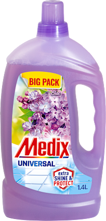 Почистващ препарат с аромат на люляк Universal Extra Shine&Protect Medix