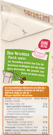 Hafercreme Cuisine dmBio