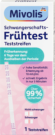 Wczesny test ciążowy Mivolis