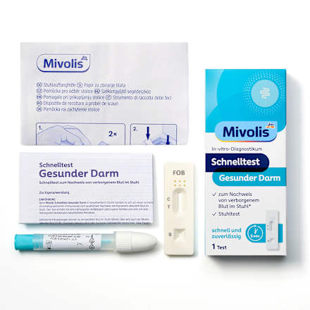 Schnelltest Gesunder Darm, 1 Anwendung Mivolis