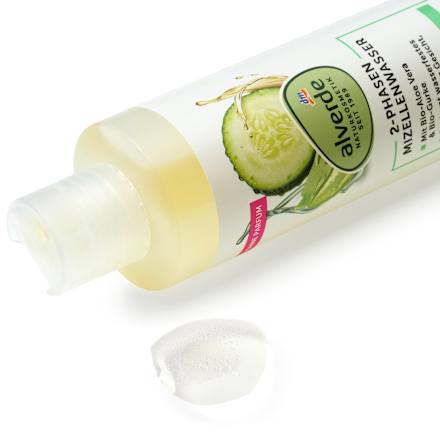 Mizellenwasser 2-Phasen Bio-Aloe Vera & Bio-Gurke alverde NATURKOSMETIK