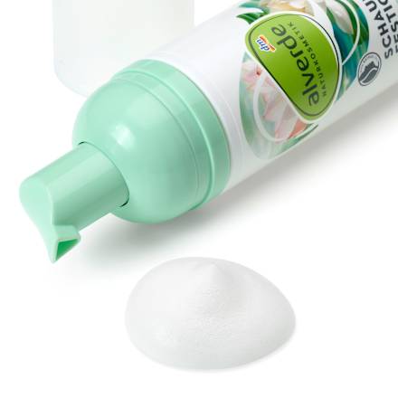 Schaumfestiger Lotusblütenextrakt & violettem Reis alverde NATURKOSMETIK