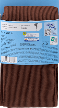 Leggings in Ripp-Optik braun Gr. 42/44 Fascino