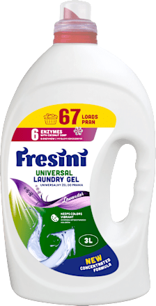 Detergent rufe gel Universal 67 spălări Fresini