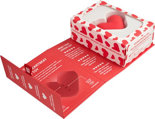 Heartbeat Love Toy sací vibrátor 2 v 1 you&me