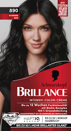 Haarfarbe 890 Schwarz Schwarzkopf Brillance