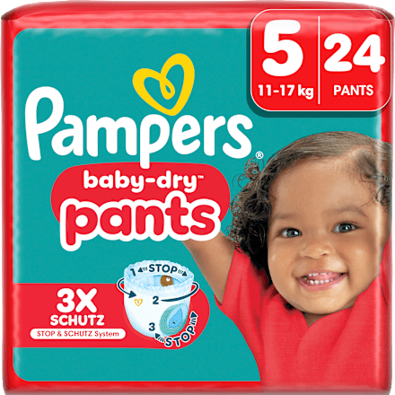 Windeln Baby Pants Baby Dry Gr. 5 Junior (12-17 kg) Pampers