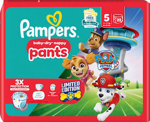 Baby Pants Baby Dry Paw Patrol Gr. 5 (12-17 kg) Pampers baby-dry