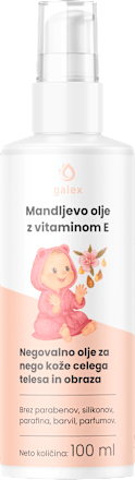 Mandljevo olje z vitaminom E galex