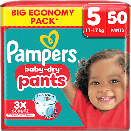 Baby Pants Baby Dry Gr. 5 Junior (11-17 kg) Big Pack Pampers
