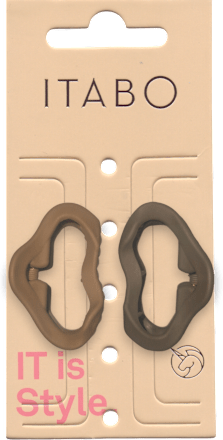 Male kopče za kosu – mat smeđa ITABO