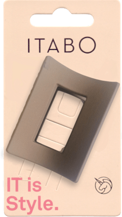 Kopča za kosu – mat smeđa ITABO