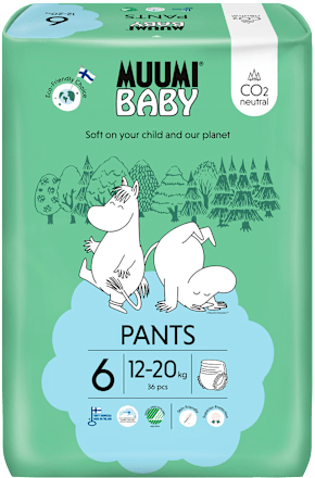plenkové kalhotky velikost 6, 12-20 kg Muumi Baby