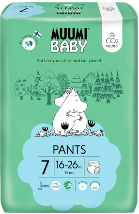 plenkové kalhotky velikost 7, 16-26 kg Muumi Baby