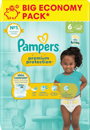 Windeln Premium Protection Gr. 6 (13-18 kg) Big Pack Pampers