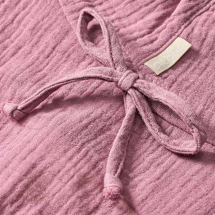 Schirmmütze aus Musselin mit Nackenschutz, rosa, Gr. 50/51 ALANA