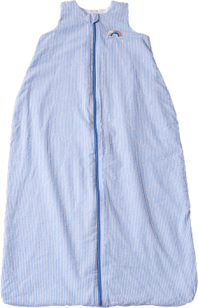 Schlafsack 1 TOG mit Regenbogen-Applikation, blau, 130 cm ALANA