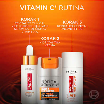 Hydra Energetic hidratantna krema L'ORÉAL PARiS MEN EXPERT