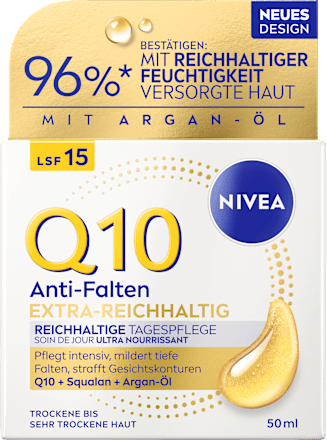 Gesichtscreme Q10 Anti-Falten Extra Reichhaltig LSF15 NIVEA