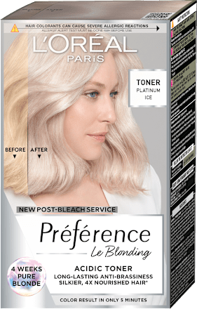 Acidni toner za kosu – 01 Platinum Ice L'ORÉAL PARiS PRÉFÉRENCE