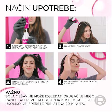 Boja za kosu - 535 Chocolate L'ORÉAL PARiS CASTING Crème Gloss