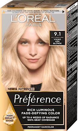 Boja  za kosu – 9.1 Viking Ash Blonde L'ORÉAL PARiS PRÉFÉRENCE