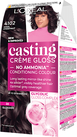 Boja za kosu – 4102 Cool Chestnut L'ORÉAL PARiS CASTING Crème Gloss
