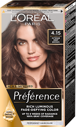 Boja za kosu - 4.15 Intense Deep Brown L'ORÉAL PARiS PRÉFÉRENCE