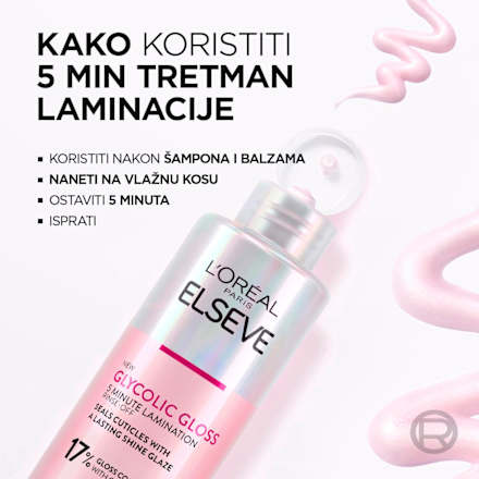 GLYCOLIC GLOSS Tretman za kosu L'ORÉAL PARiS ELSEVE