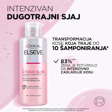 GLYCOLIC GLOSS Tretman za kosu L'ORÉAL PARiS ELSEVE