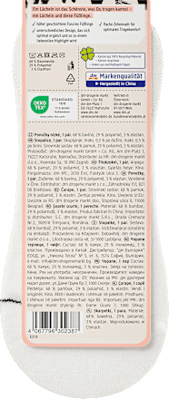 Füßlinge mit Summer-Love-Motiv weiß Gr. 35-38 Fascino