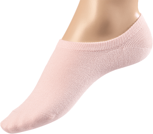 Бамбукови чорапи тип терлик, розови, 39-42 Fascino