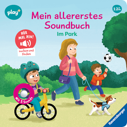 Kinderbuch Play+ Mein allererstes Soundbuch Im Park Ravensburger