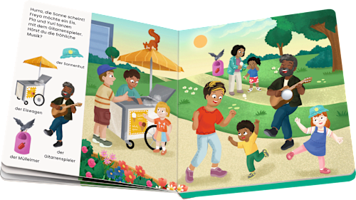 Kinderbuch Play+ Mein allererstes Soundbuch Im Park Ravensburger