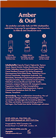 Deostick Amber & Oud + Nachfüllpack Wild